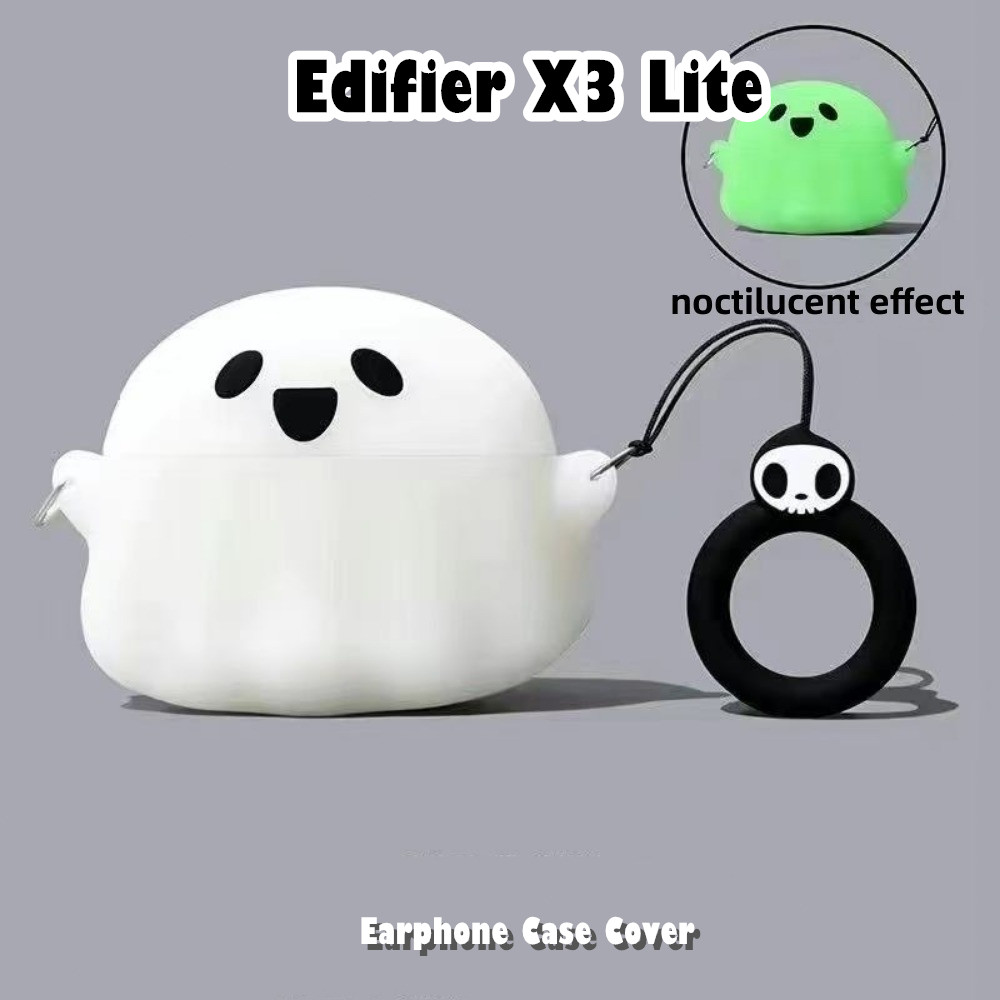 【Hot sale】Cho Edifier X3 Lite ốp tai ng Case Kiểu dáng dễ thương Vỏ Bảo Vệ Hộp Sạc Tai Nghe