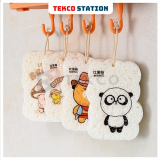 Miếng Bọt Biển Rửa Chén Hoạt Hình - Mút Xốp Rửa Bát Dễ Thương