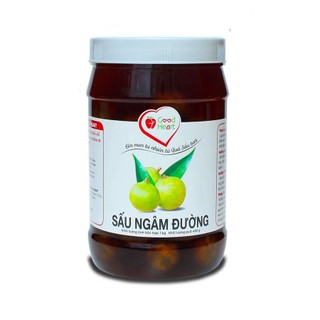 Quả sấu ngâm đường Good Heart hộp 1kg
