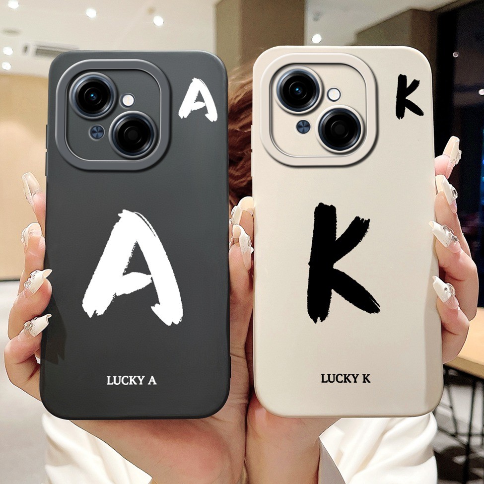 Techno Spark Go 1 Vỏ Điện Thoại Tecno Spark Go 1S Ốp Lưng Chữ Thời Trang Đơn Giản Thiết Kế Họa Tiết 