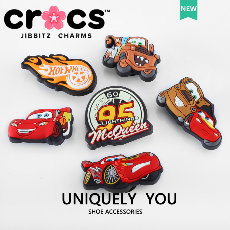 JJBXC quyến rũ Khóa giày Lỗ Phụ kiện giày Giày hoa số Phụ kiện giày thời trang McQueen 95 ô tô