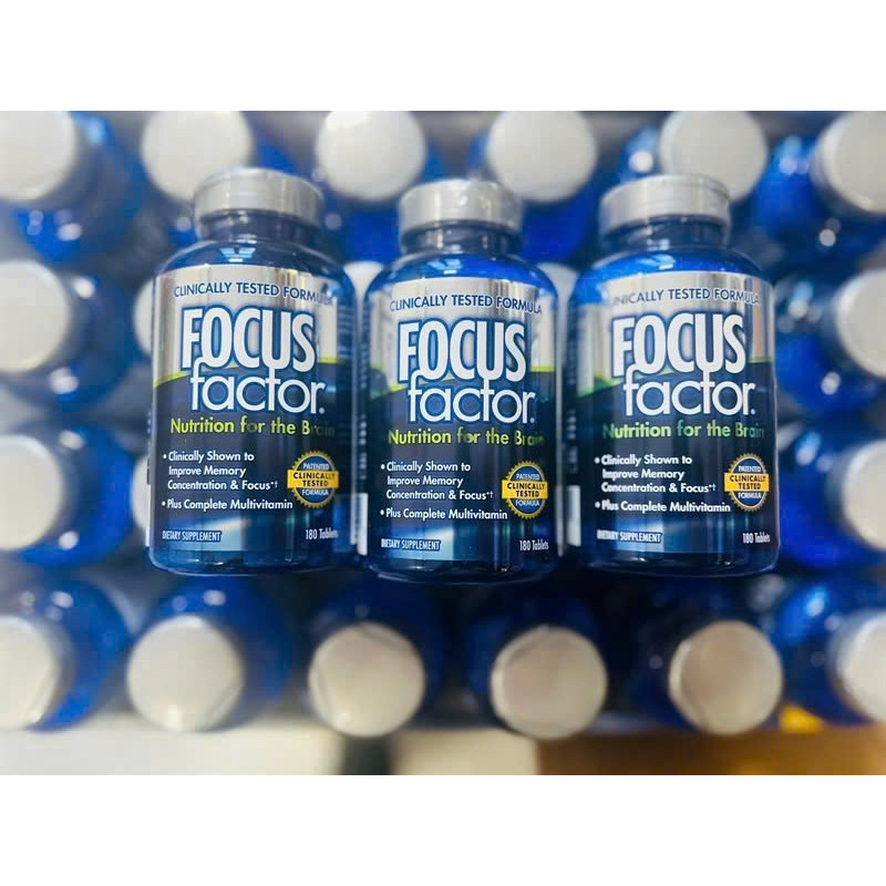 Bổ Não focus factor nutrition for the brain 180 viên Mỹ