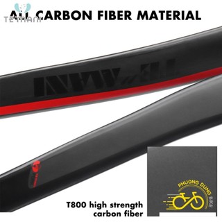 Phuộc (Fork) xe đạp đua Carbon 3K TEMANI 700C