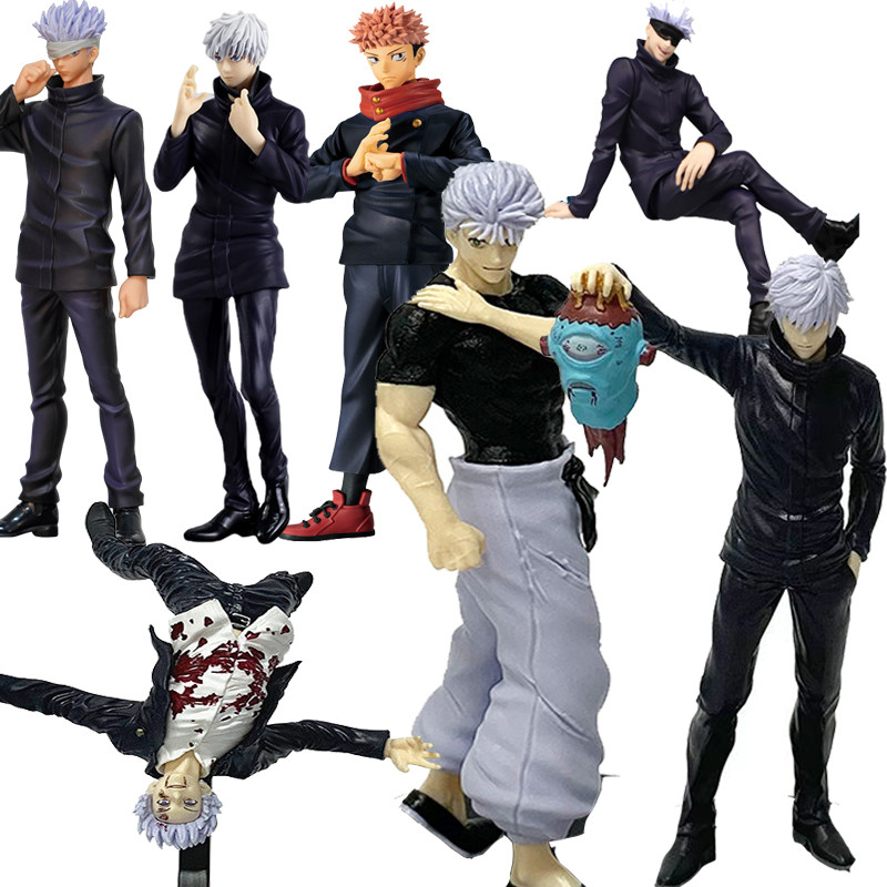 Satoru Gojo Nhân Vật Hành Động Jujutsu Kaisen Itadori Yuji Inumaki Toge Mô Hình Hình Hình Đồ Chơi