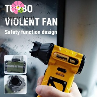 Quạt phản lực Mini Turbo giới hạn NĂNG LƯỢNG, 110000 Rpm 8000mah Máy hút bụi không khí điện, di động có thể điều chỉnh tốc độ dòng khí mạnh mẽ Thiết kế búa an toàn không chổi than Xe máy