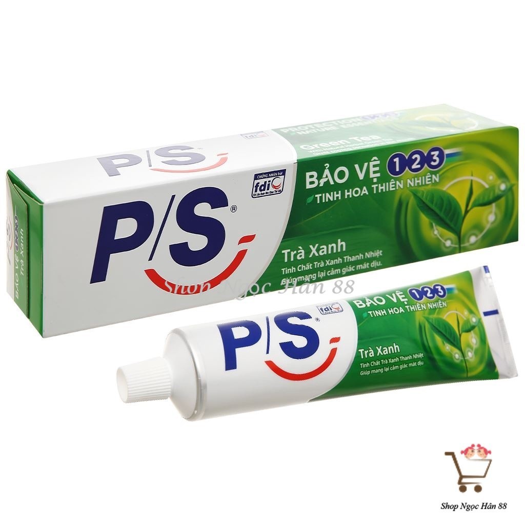 Kem đánh răng PS trà xanh 180g