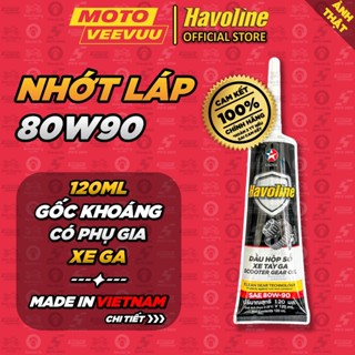[MTVV] Dầu nhớt hộp số CALTEX HAVOLINE Nhớt láp 80W90 120ml<END>