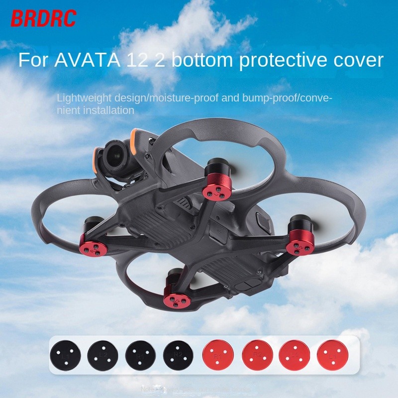BRDRC thích hợp cho DJI Avata 2 vỏ bảo vệ đáy Avata 2 vỏ bảo vệ đáy phụ kiện che bụi