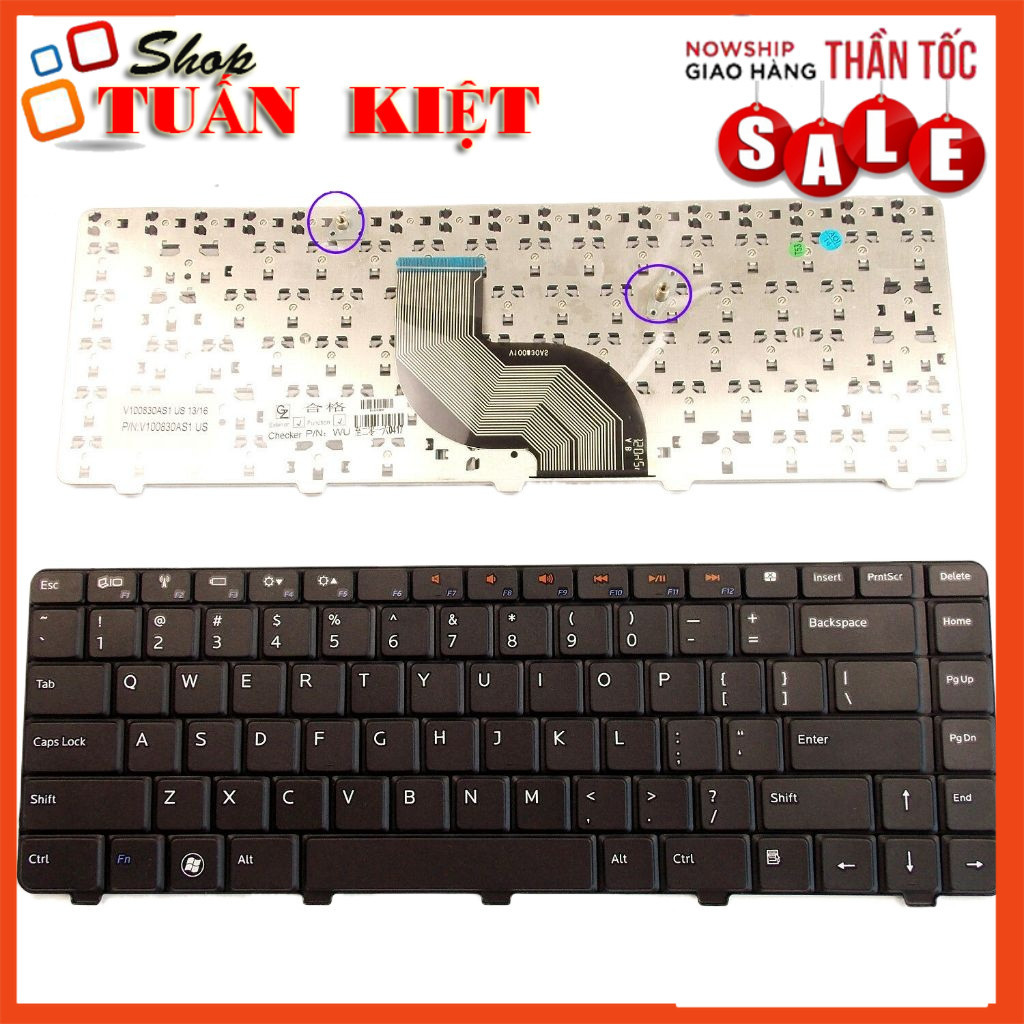 Bàn phím laptop Dell Inspiron 14R N4010 N4030 15R N5030 M5030