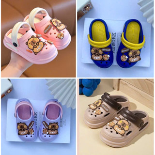    hàng sẵn   sandal bé gái dép sục cho bé trai stick đáng yêu mềm êm chân mãu mới capybara bé từ 6m 25011 