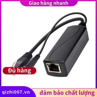Ps5712tg Gigabit Power Over Ethernet Splitter 10 / 100 / 1000Mpbs RJ45 Hỗ trợ IEEE802.3 Af / At (30W) PoE Splitter.qizhi007vn