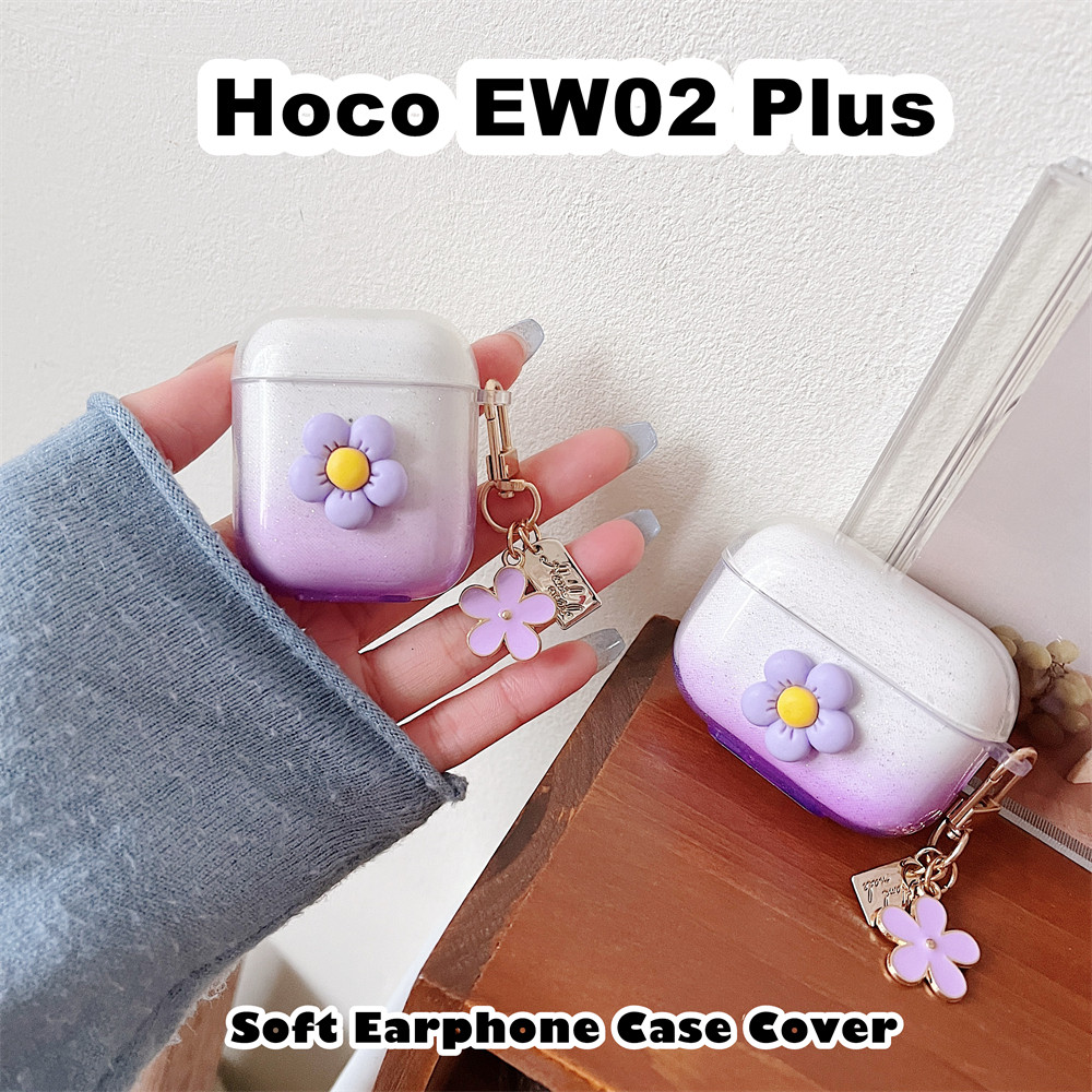 [Giao hàng nhanh] Dành cho vỏ Hoco EW02 Plus Vỏ silicon mềm DIY Vỏ tai nghe rắn