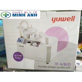 Máy Hút Mũi Họng 1 Bình Yuwell 7E-A [Máy Khỏe Như Phòng Khám Bệnh Viện - Chỉnh Áp Lực Hút 005