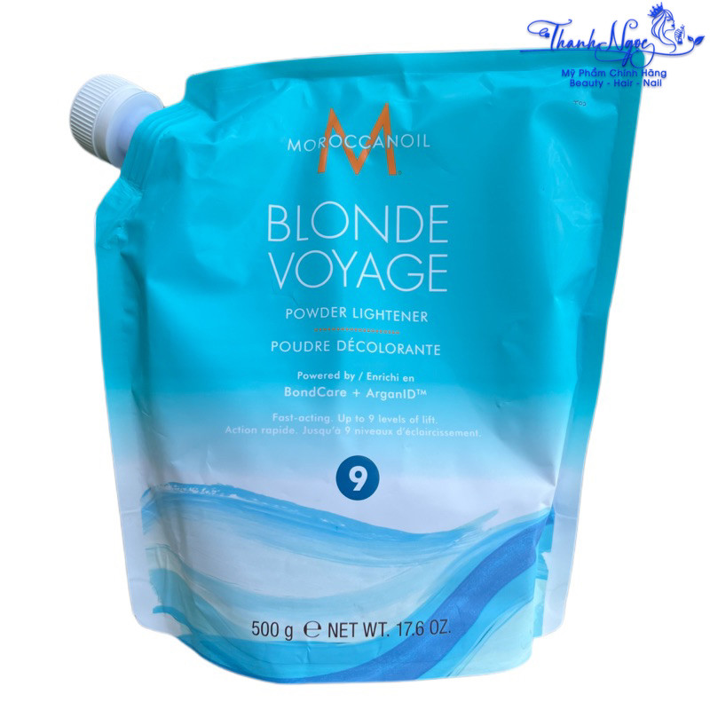 Bột tẩy tóc nâng sáng Moroccanoil Blonde Voyage Powder Lightener 500gr [ TN ]