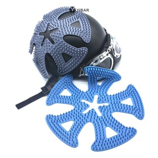 Yibar 1 Silicone Xe Máy Mũ Bảo Hiểm Lót Miếng Lót Chống Biến Dạng Mũ Bảo Hiểm Miếng Lót Thông Gió Thoáng Khí Đi Xe Đạp Mũ Bảo Hiểm Thông Gió Lót Mới