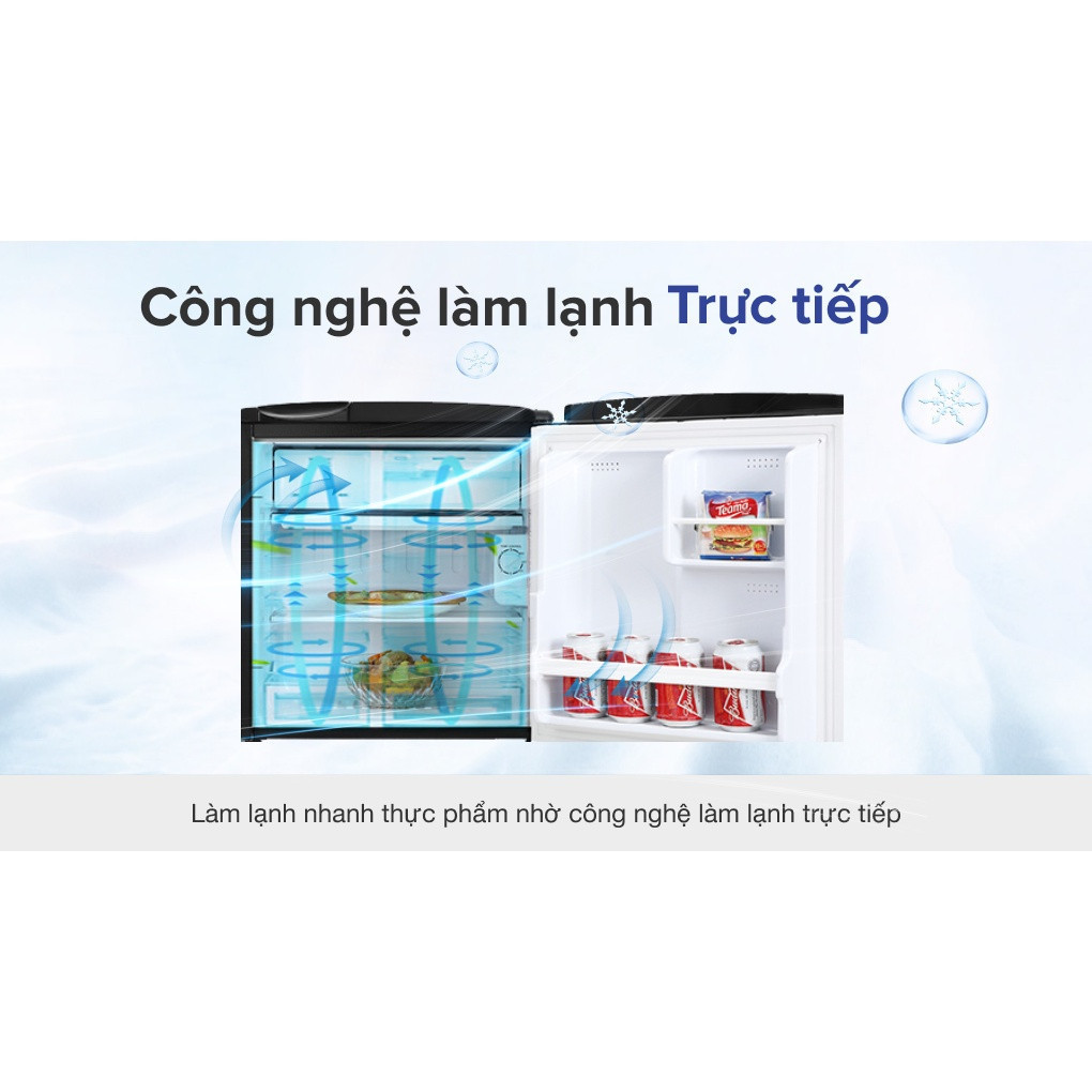 [Hỗ Trợ Lắp Đặt] Tủ lạnh Aqua 50 lít AQR-D59FA(BS) |Bảo Hành Chính Hãng