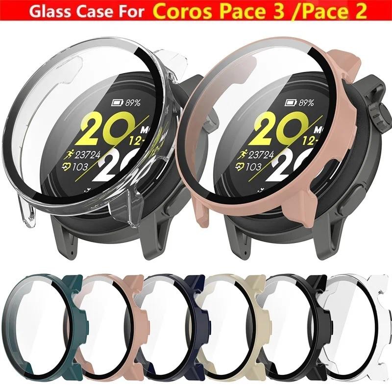 Ốp Kính Cường Lực Cho Coros Pace 3 2 Dây Đeo Đồng Hồ Thông Minh Vỏ Bảo Vệ Cản Pace3 Pace2 Màn Hình B