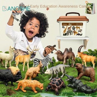 Đồ chơi mô hình động vật trang trại BANGSHE, Mô phỏng nhân vật hành động động vật gia cầm, Đồ chơi trẻ em Khoa học Mini Bộ sưu tập các bức tượng động vật giống như thật thực tế