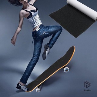 [Shgezm] Đục Lỗ Grip Tape Giấy Cát Ván Trượt Trượt Xe Tay Ga Miếng Dán 81 cm * 22 cm [MỚI]