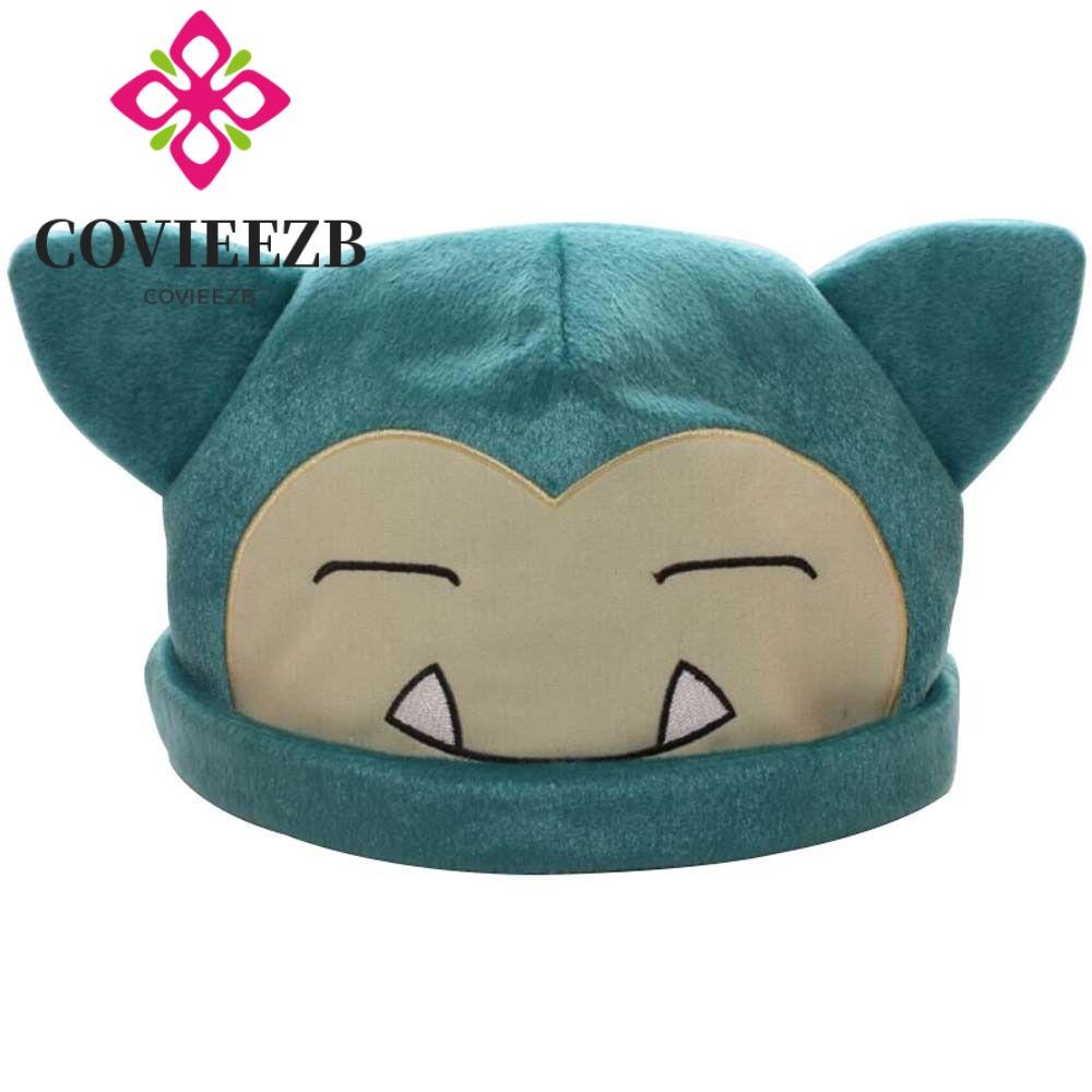 Covieezb Anime Pokemon Mũ Kawaii Hoạt Hình Cosplay Mũ Anime Mũ Mùa Đông Ấm Áp Mũ Dành Cho Nam Nữ San