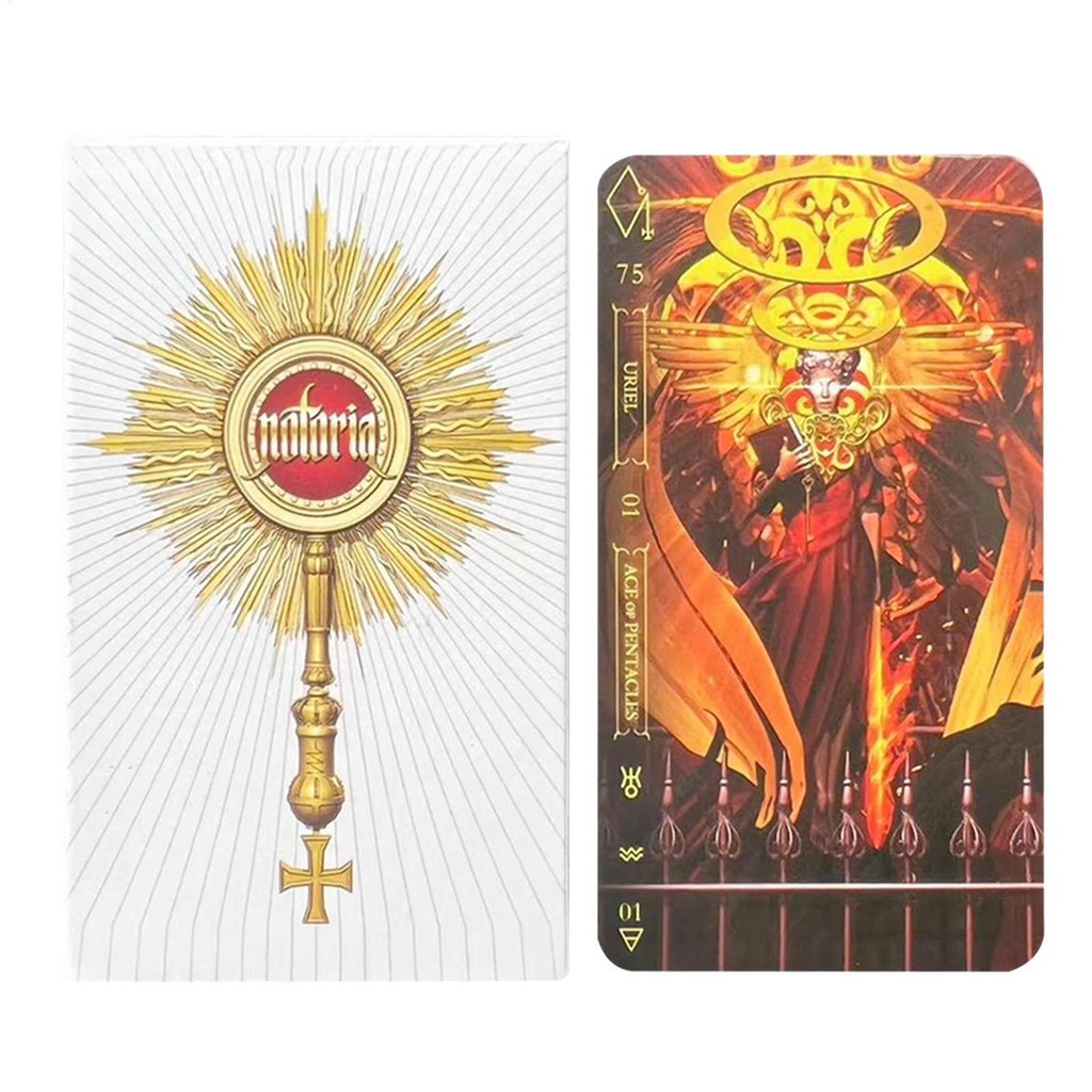 Tiếng Anh Oracle Cards Goetia Tarot Trong Bóng Tối Cho Số Phận Bói Toán Tarot Bộ Bài Tiệc Giải Trí B