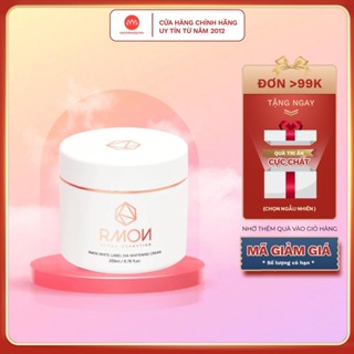  Kem dưỡng trắng body RMON 200ml Hàn Quốc - kem dưỡng thể Rmon Whitening Cream sáng da trắng hồng 