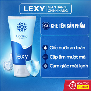 Gel bôi trơn bạc hà mát lạnh Lexy Cooling chai 55ml | SHELL CHÍNH HÃNG