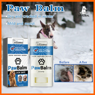 Kem dưỡng ẩm cho chó Smalibal Paw Care Cats Paw Care Dưỡng ẩm sâu cho chó Chân Balm để sửa chữa Bàn chân khô và nứt nẻ