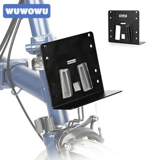 Bộ chuyển đổi túi xe đạp WUWOWU, Phụ tùng hợp kim nhôm Phụ tùng túi phía trước, Phụ kiện DIY Giá đỡ phía trước xe đạp bền bỉ