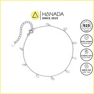 [BH TRỌN ĐỜI] Lắc chân Bạc 925 Hanada Bling Star, Vòng Chân Quà Tặng, Đi Tiệc 2253 N20