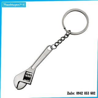 Mỏ lết móc khoá mini inox