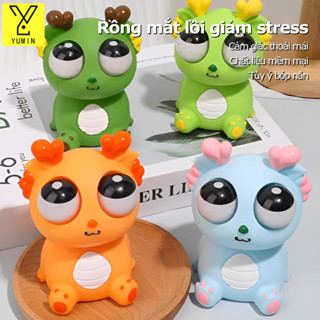 Đàn Hồi Giảm Stress Hình Rồng TO, Động Vật Mắt Lồi, Đồ Chơi Mắt Lồi, đồ chơi vui nhộn giảm tress, squishy bóp xả stress