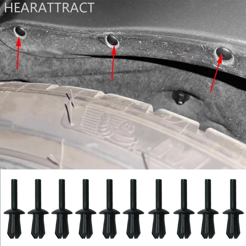 HEARATTRACT 10 Chiếc Xe Fender Lót Đinh Tán Mở Rộng Kẹp Giữ Dây Buộc Cho Xe BMW 1er 2er 3er 4er 5er 