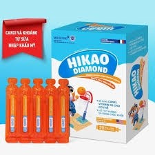 Hikao Diamond Medstand, bổ sung canxi và vitamin D3 cho trẻ, hỗ trợ răng xương chắc khoẻ và tăng chi