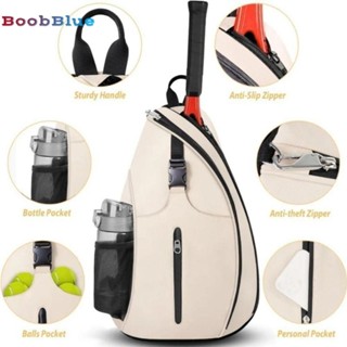 BOOBBLUE Pickleball Vợt Ba Lô, Dây Kéo Đóng Cửa Túi Đựng Vợt Tennis Dung Tích Lớn, Túi Chèo Pickleball Mạnh Có Thể Đảo Ngược Bền Đẹp Cho Nam Nữ Thể Thao
