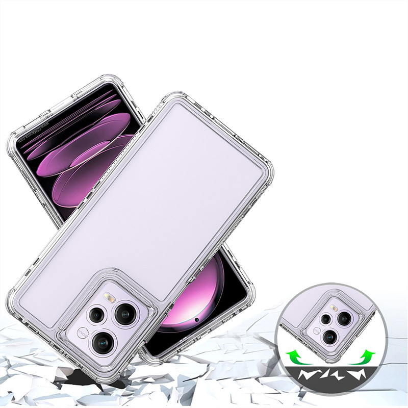 Ốp lưng trong suốt cho Xiaomi Redmi Note 12 Pro 5G Luxury Hybrid Acrylic