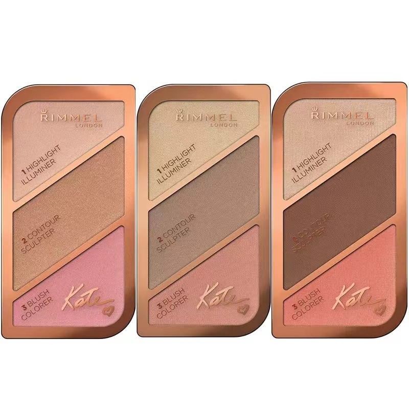 Rimmel / Rimmel Kate Sculpting Kit High Gloss Repair Blush Facial Modification Palette 4.26.1