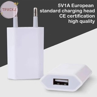 Tpxckz Bộ sạc tường tiêu chuẩn EU Bộ sạc điện thoại di động có phích cắm tròn kép Ổ cắm cổng USB có thể uống được VN