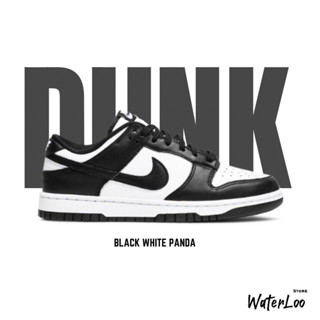 Giày thể thao Dunk Low Panda Đen Trắng Cổ thấp