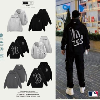 Áo hoodie mlb nỉ bông cao cấp dày dặn , hàng chuẩn form , tag mác đầy đủ , hàng chuẩn chính hãng HIGHT BAR STORE