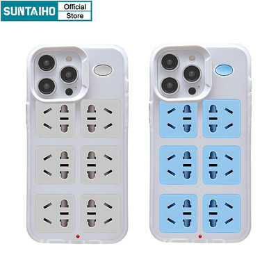 Suntaiho Thời Trang Độc Đáo Họa Tiết Bảng Trong Suốt Mờ Dành Cho Iphone 16 15 14 12 13 11 Pro Max IP 7 8 Plus Iphon X Xs XR Xs Max TPU Silicon Mềm Cao Cấp Chống Sốc Ốp điện thoại