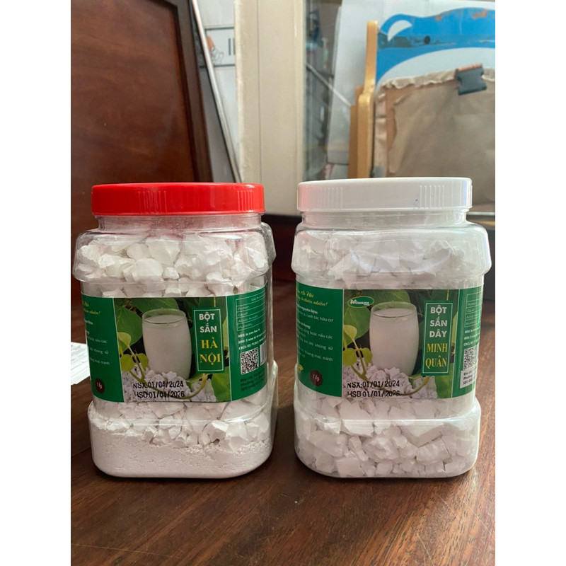 Bột Sắn Dây Nguyên Chất 100% (1kg) - Không chất bảo quản - Không chất tạo mùi