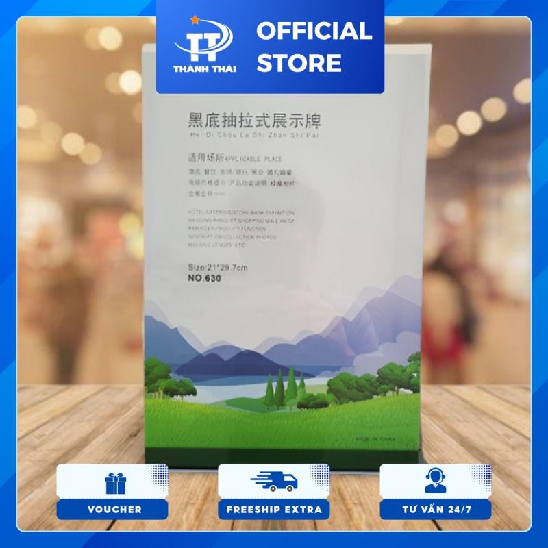 Menu mika để bàn A4 - A5 - A6 ( kệ mika )