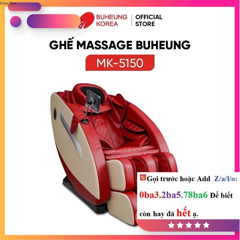 Sale Ghế Massage Buheung MK-5150