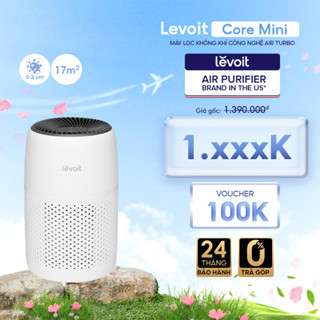Máy lọc không khí Levoit Core Mini 17m2 | Công nghệ Air Turbo | Hàng Chính Hãng