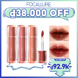  Focallure Pro Mirror Syrup Tint Dewy Lip Tint Gloss Khóa màu sắc tố cao Không chuyển Cốc chống dính Đèn ẩm trong suốt 