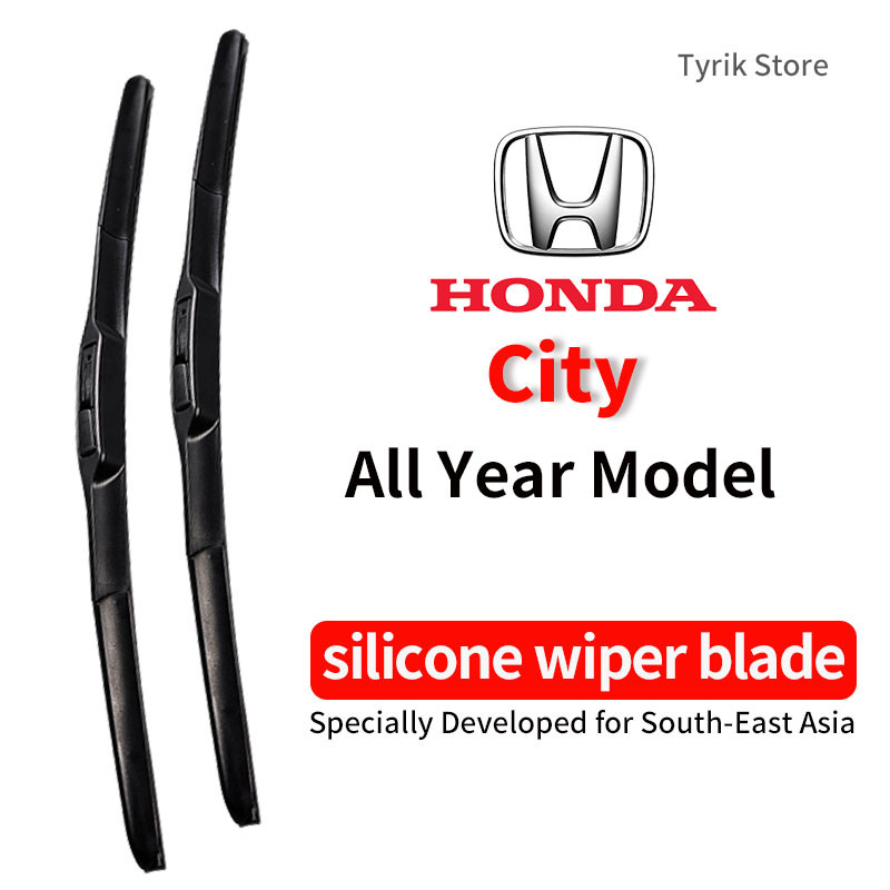 Cần gạt nước Honda City cho tất cả các năm Model City GM6 / T9A Lưỡi gạt nước (1 BỘ)