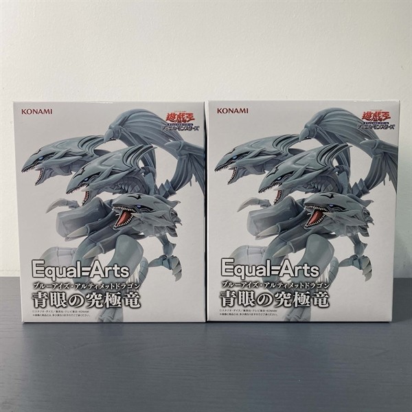 Mô hình Rồng Trắng Mắt Xanh - Blue Eyes White Dragon - Equal Arts - Nội địa Nhật