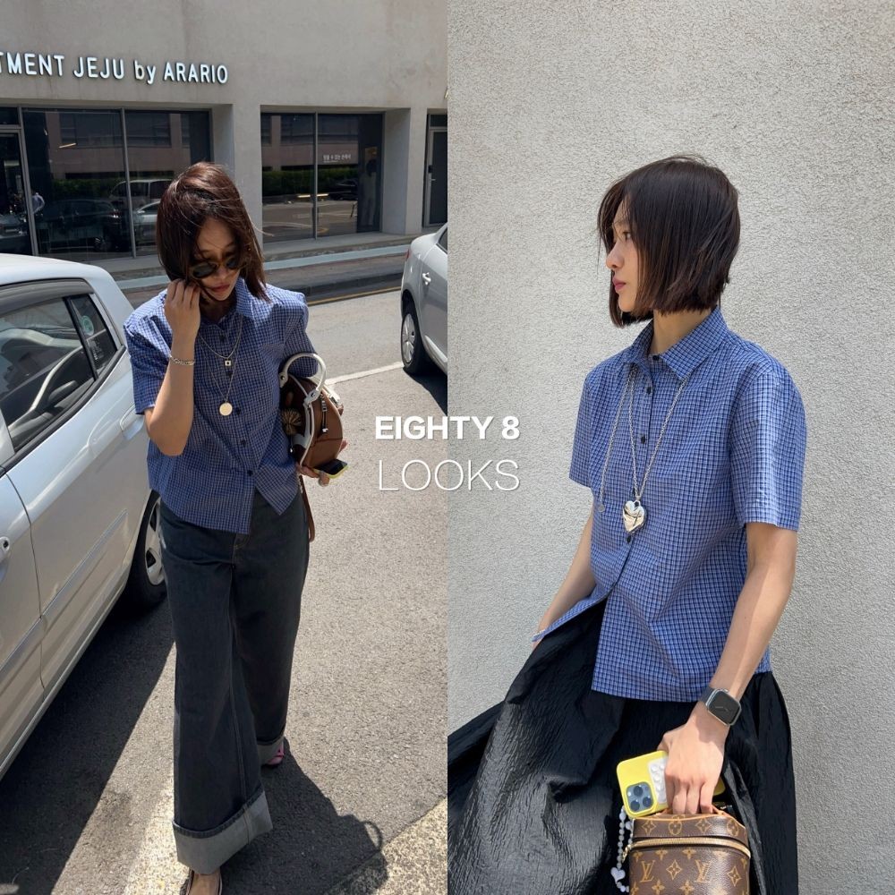 Áo sơ mi cổ điển Follow Me Outer VK1N