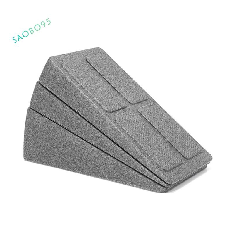 Squat Wedge Block Có Thể Điều Chỉnh Chống Trơn Trượt Squat Ramp Nêm Bê Cáng Slant Board Sức Mạnh Cho